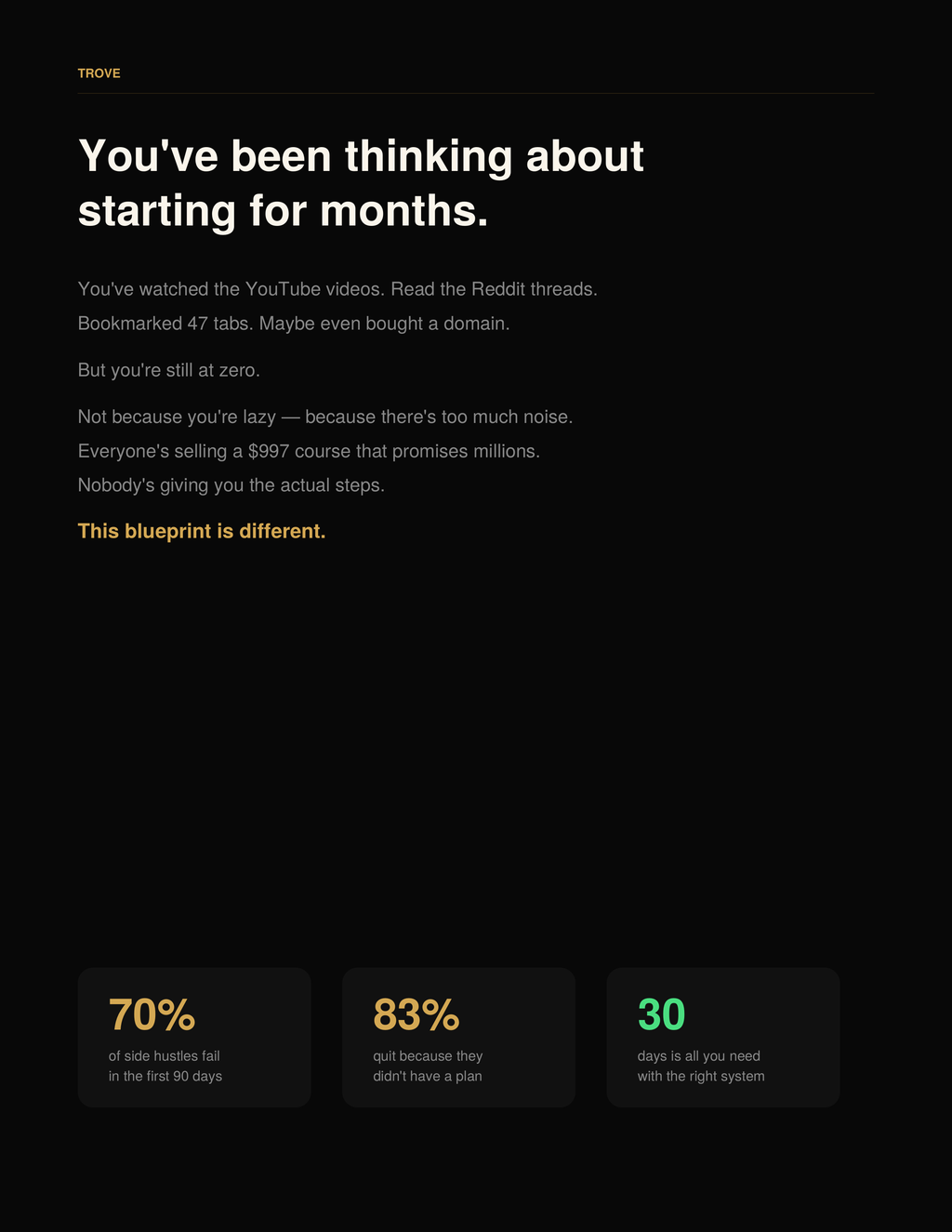 The Launch Blueprint — From Zero to Online Income in 30 Days
